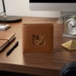 NY Signature Genuine Leather Vertical Bifold Wallet Tan Luxury Men's Gift Box Edition - Image 3